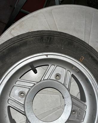 Cerchio in lega vintage modello "Low" bianchina