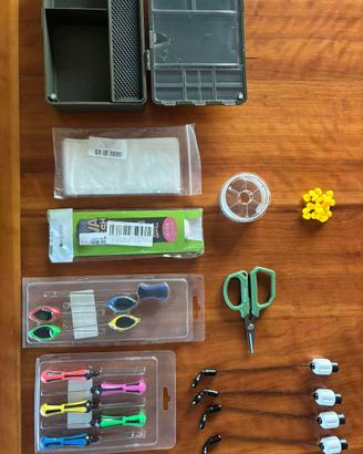 vario materiale pesca carpa carpfishing storione