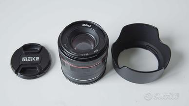 Obiettivo Meike 50mm f1.7 coated E-mount
