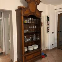 Antica Credenza Piattaia "Luigi Filippo" con Grand