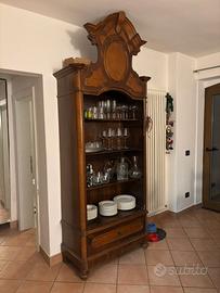 Antica Credenza Piattaia "Luigi Filippo" con Grand