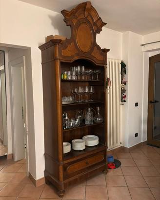 Antica Credenza Piattaia "Luigi Filippo" con Grand