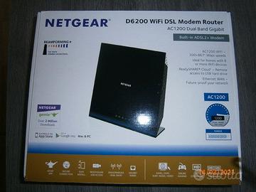 Modem-Router NETGEARD6200-100PES Wi-Fi DSL-AC1200