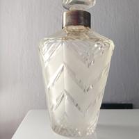 Bottiglia in cristallo anni 1930, Art Decò