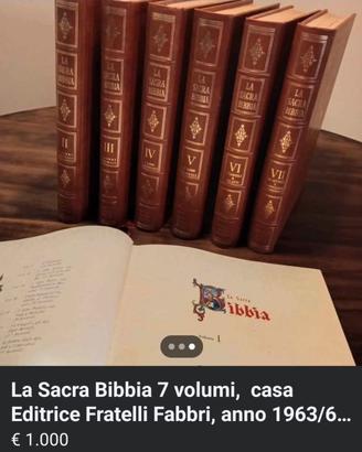Sacra bibbia