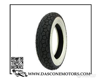 Copertura 3.50-8 42J TL nero bianco “VINTAGE”