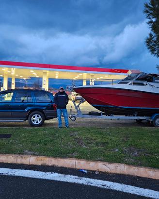 Barca Rio 6.80 cabin Diesel con posto barca