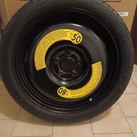 Ruotino originale audi A3 /vw golf con attrezzi
