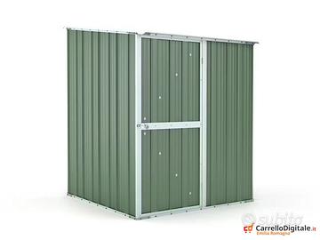 Casetta box in lamiera di Acciaio 155x175cm verde