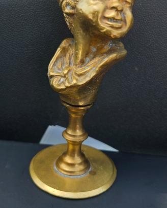 miniatura in ottone pieno 