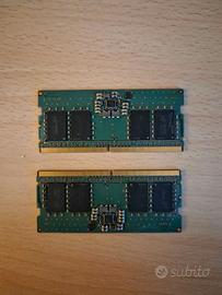 Micron 16GB (2x8GB) DDR5 SO-DIMM 4800MHz CL40 - Or