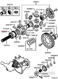 Bearing cuscinetto diff Lancer Evo MD771729