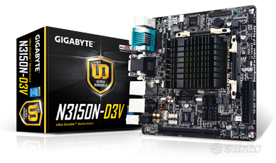 Scheda madre mini itx cpu integrata N3150 + RAM