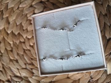 Coppia cavigliere in argento Vivi Gioielli