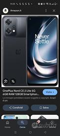 one plus Nord ce 2 lite 5 g  rom 6gb ram 128