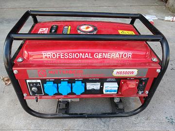 moto generatore trifase 2,8 kw max