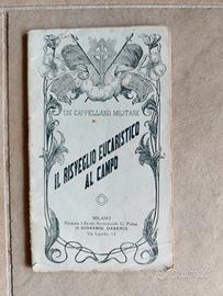 Libretto antico 1915 "Il risveglio eucaristico al 