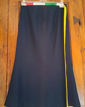 Gonna blu midi a campana Privilegio by Modyva