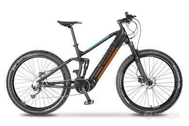 E-Bike  MTB Elettrica Argento