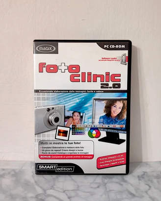 Magix Foto Clinic 2.0 Software PC CD-ROM Vintage