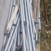 Veranda roulotte con paleria