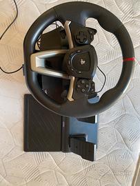 Volante Ps5-ps4-pC + Pedali, cambio sequenziale