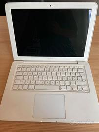 Macbook bianco 2009 funzionante