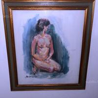 Quadro "Nudo di donna" di De Pasquale