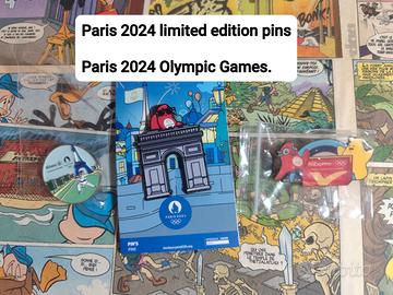 Paris 2024 Olympic Games pins