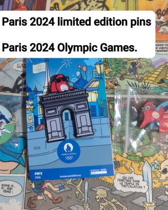 Paris 2024 Olympic Games pins