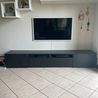 Mobile tv ikea besta componibile 3 pezzi