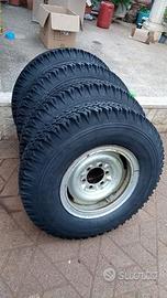 gomme e cerchi toyota bj 40