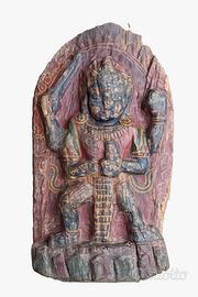 Antica Scultura Devozionale Bhairava Shiva