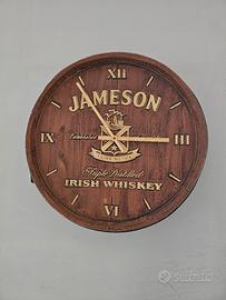 orologio pubblicitario jameson irish whisky 