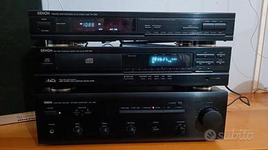 STEREO anni 90:  YAMAHA - DENON