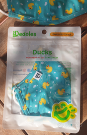 Mascherina regolabile con paperelle