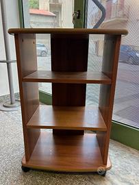 Mobiletto porta TV / Multiuso in legno con ruote