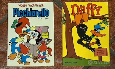 Picchiarello n.3 e Daffy n.31 – Vintage originali