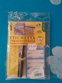 Etichette termoadesive per vestiti