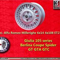 Cerchio Desing Millerighe - Alfa Romeo - NUOVO