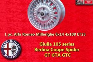 Cerchio Desing Millerighe - Alfa Romeo - NUOVO