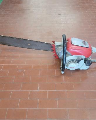 Motosega Stihl CONTRA epoca vintage collezione 60s