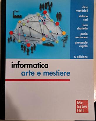 Libro universitario informatica arte e mestiere