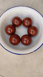 6 bocce marca Perfetta mai usate