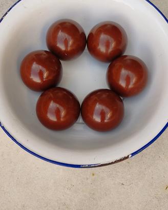 6 bocce marca Perfetta mai usate