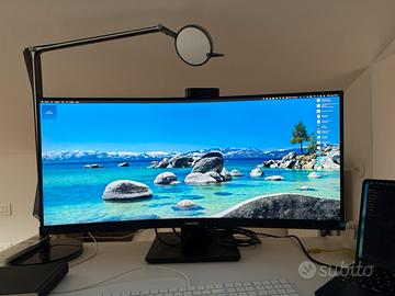 Monitor Philips 34” Ultrawide Curvo dock mod346b1c