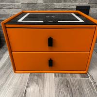 Comodino Smart  colore arancio (50cm)