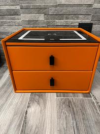 Comodino Smart  colore arancio (50cm)