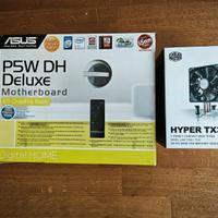 Asus P5WH DELUXE+Core2duo E-6750+4 GB Ram Corsair