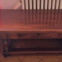 tavolino in legno massello 